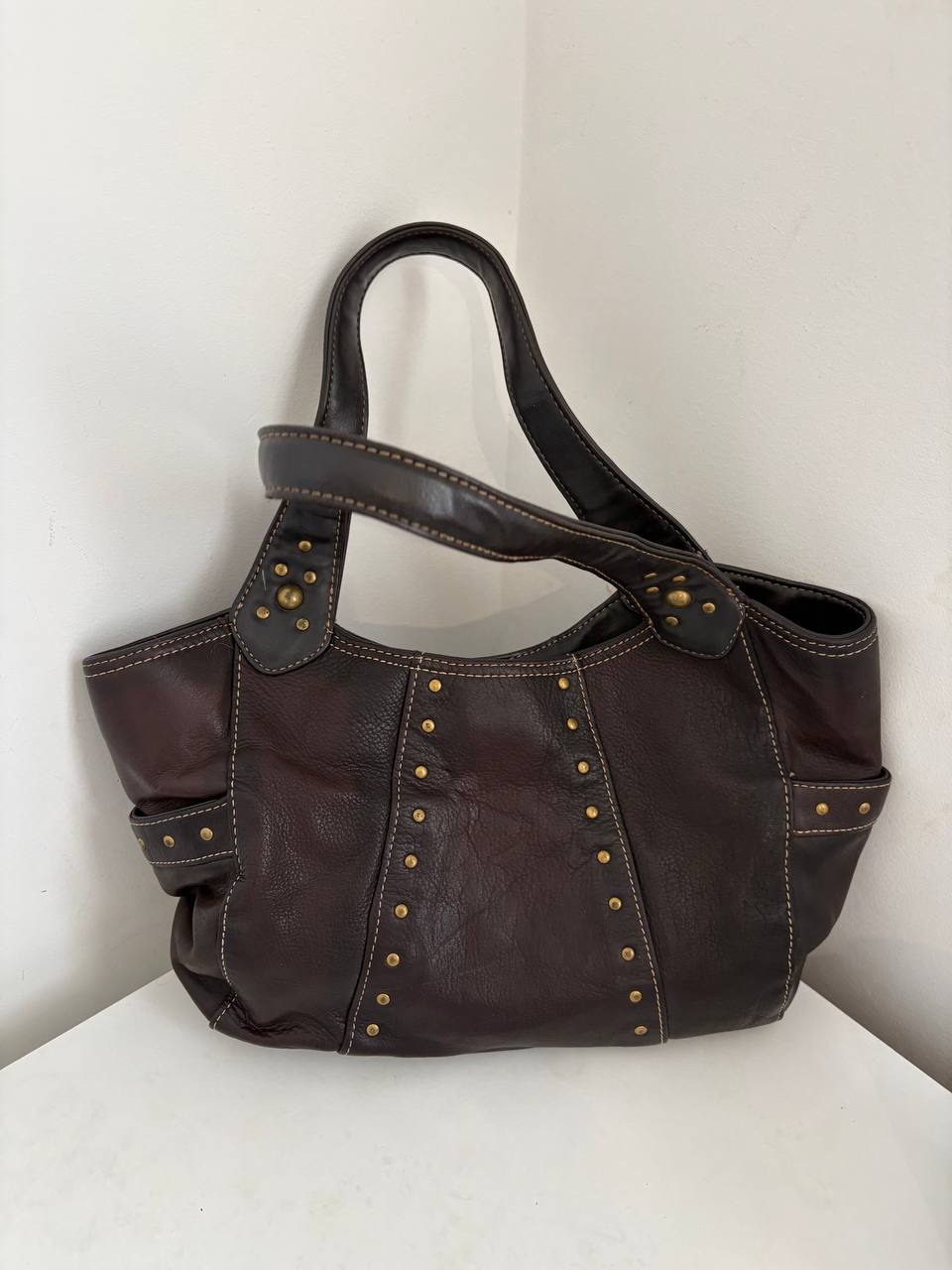 Genuine Leather Kenneth Cole Reaction Shoulder Bag