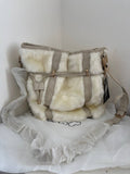 Faux Fur LYDC London Cross Body Bag