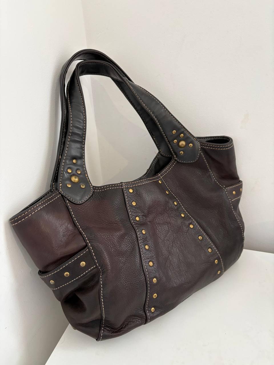 Genuine Leather Kenneth Cole Reaction Shoulder Bag