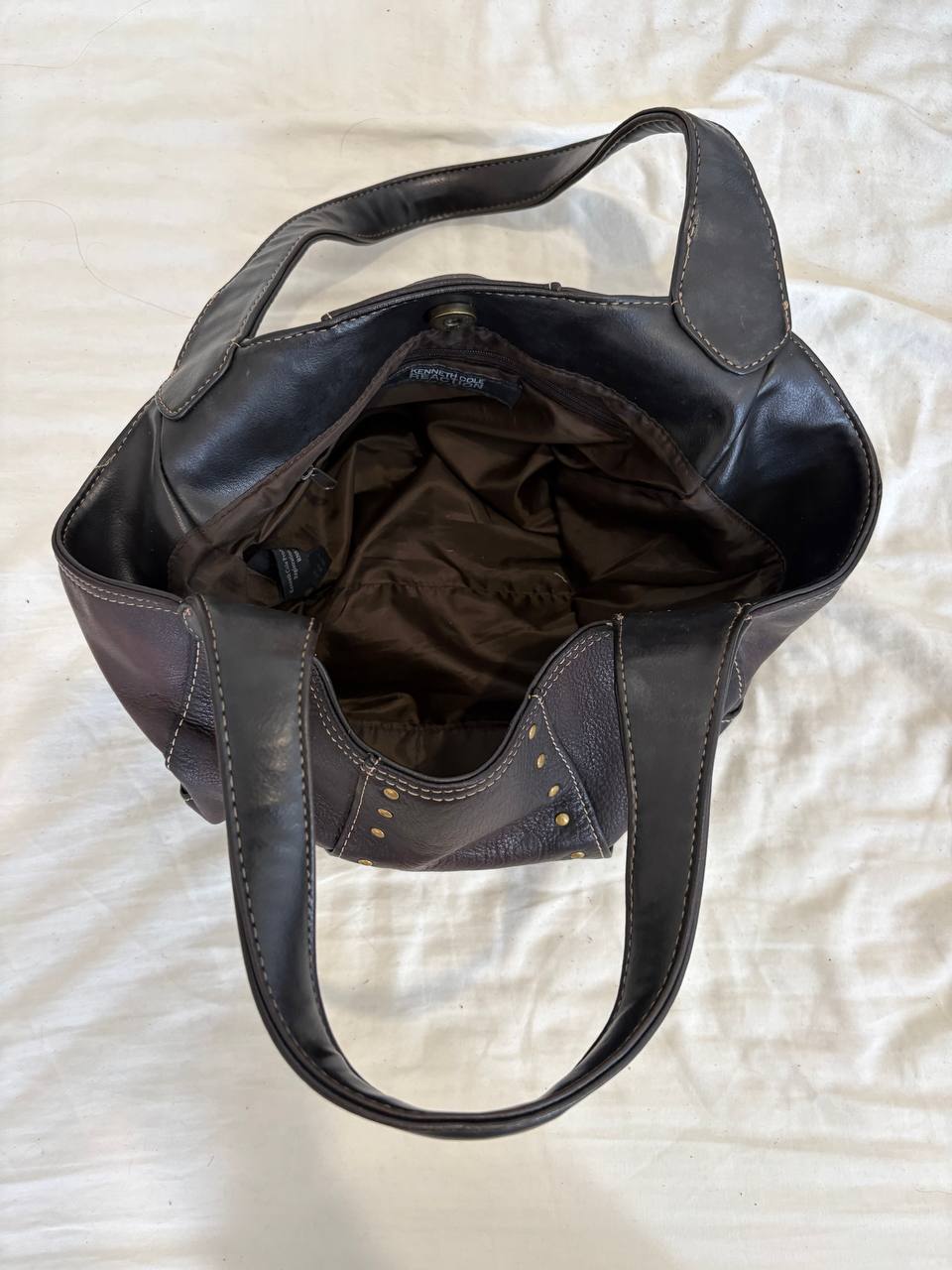 Genuine Leather Kenneth Cole Reaction Shoulder Bag